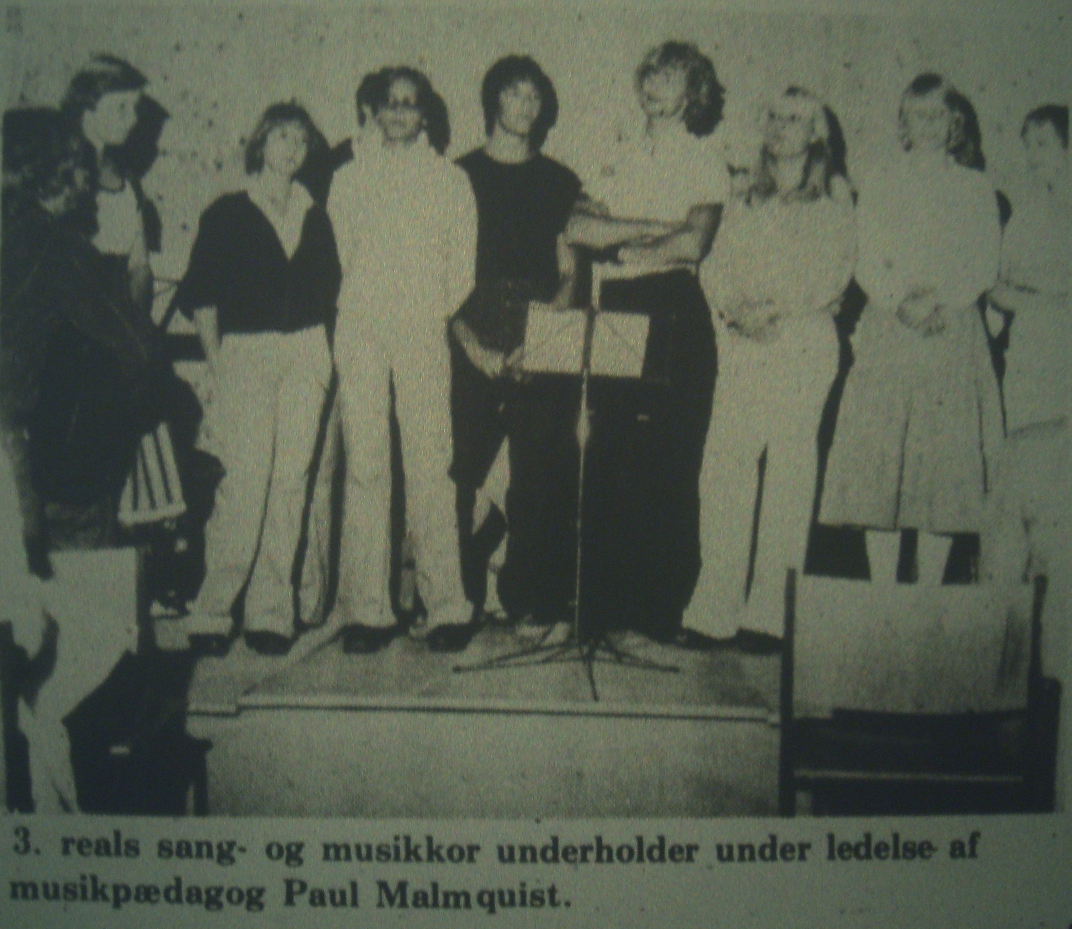 Jyderup Realskoles kor 1978